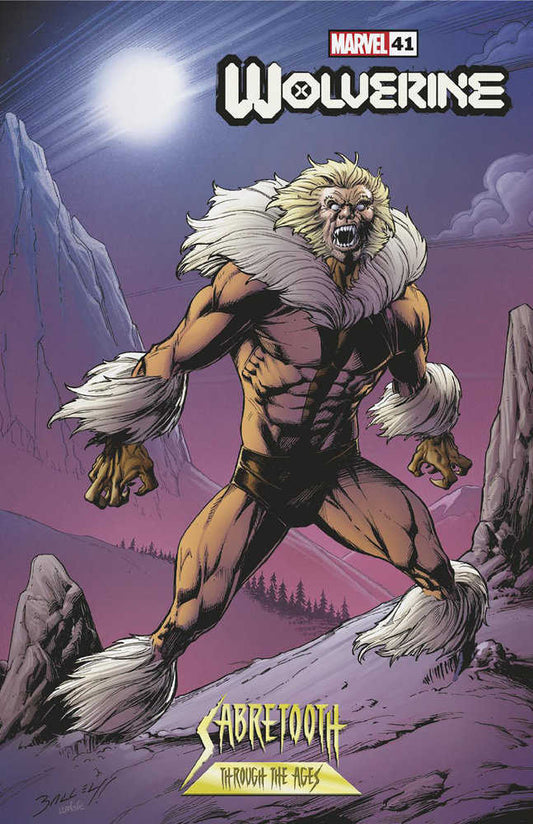 Wolverine 41 Mark Bagley Sabretooth Variant