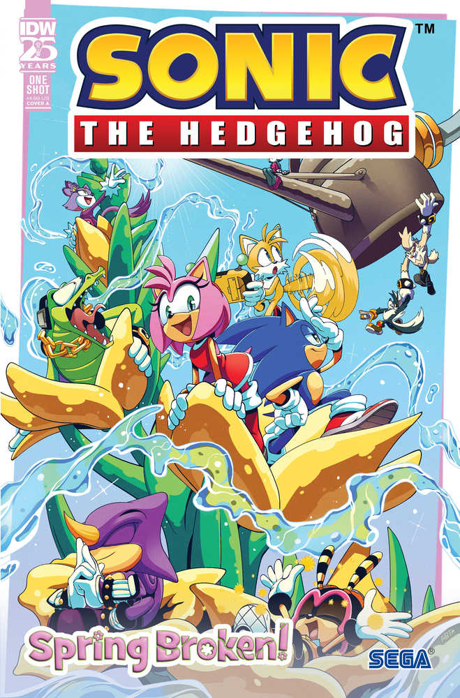 Sonic The Hedgehog Spring Broken #1 Cover A Thomas