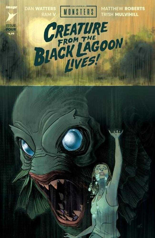 Universal Monsters Creature From The Black Lagoon Lives! #4 (Of 4) Cover A Matthew Roberts