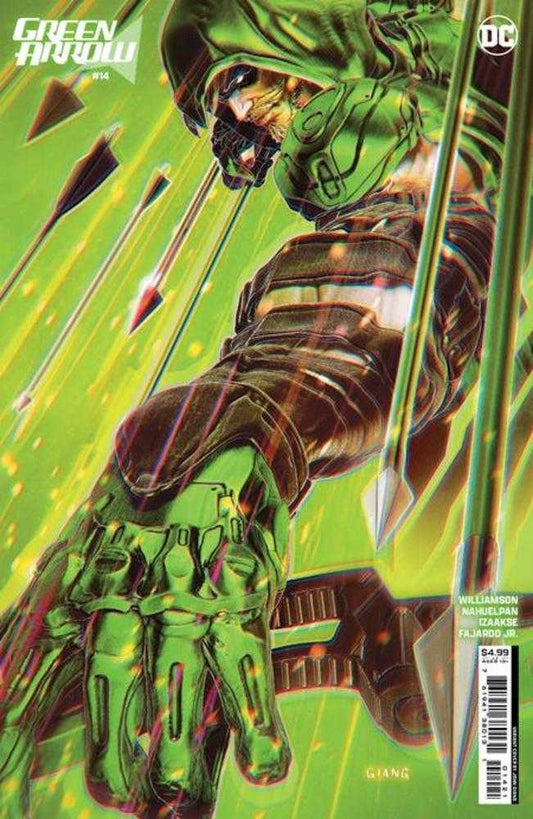 Green Arrow #14 Cover B John Giang Card Stock Variant (Absolute Power)