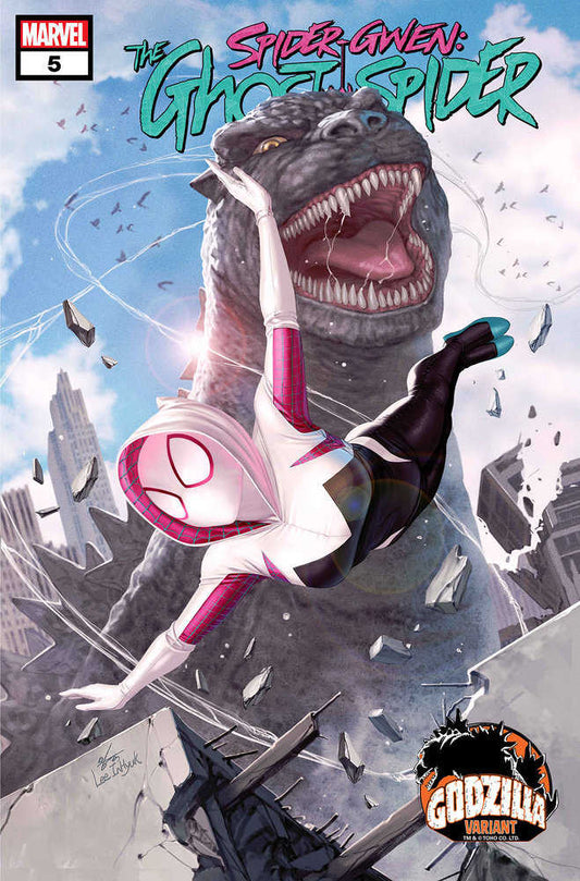 Spider-Gwen The Ghost-Spider #5 Inhyuk Lee Godzilla Variant