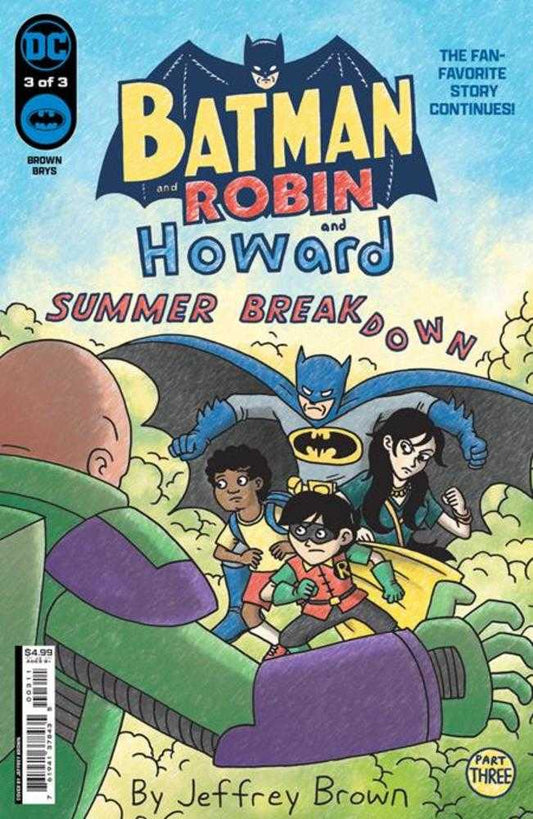 Batman And Robin And Howard Summer Breakdown #3 (Of 3)