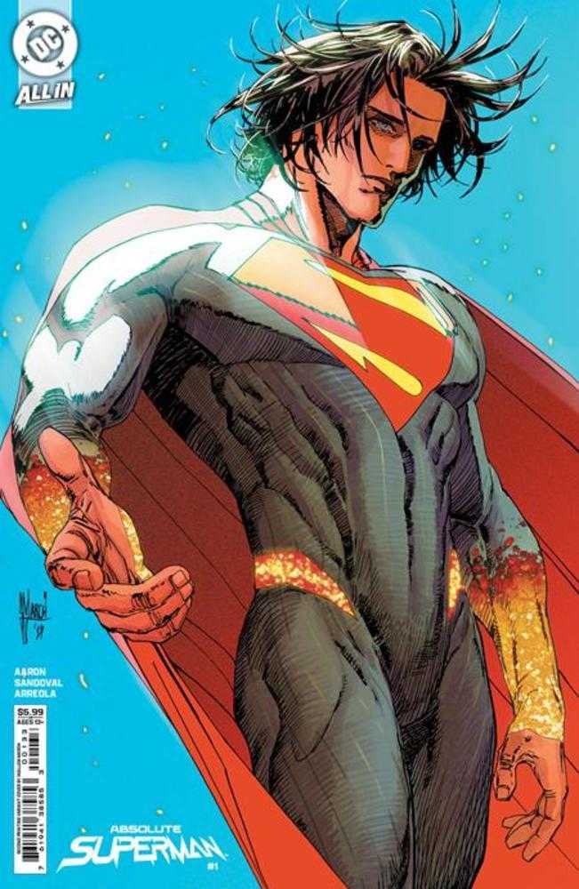 Absolute Superman #1 2nd Print Cover B Guillem March Card Stock Variant