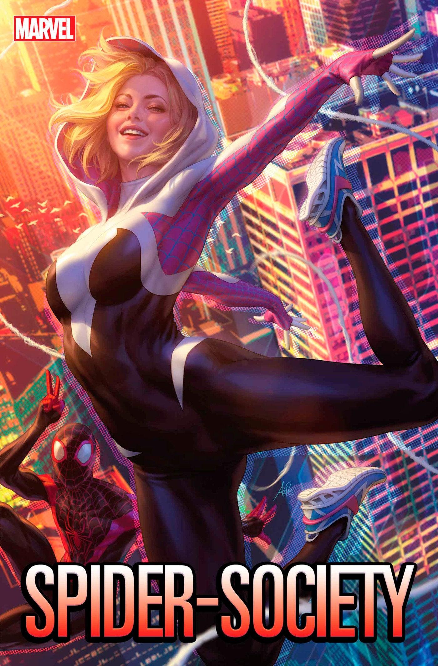 Spider-Society #1 Artgerm Spider-Gwen Variant