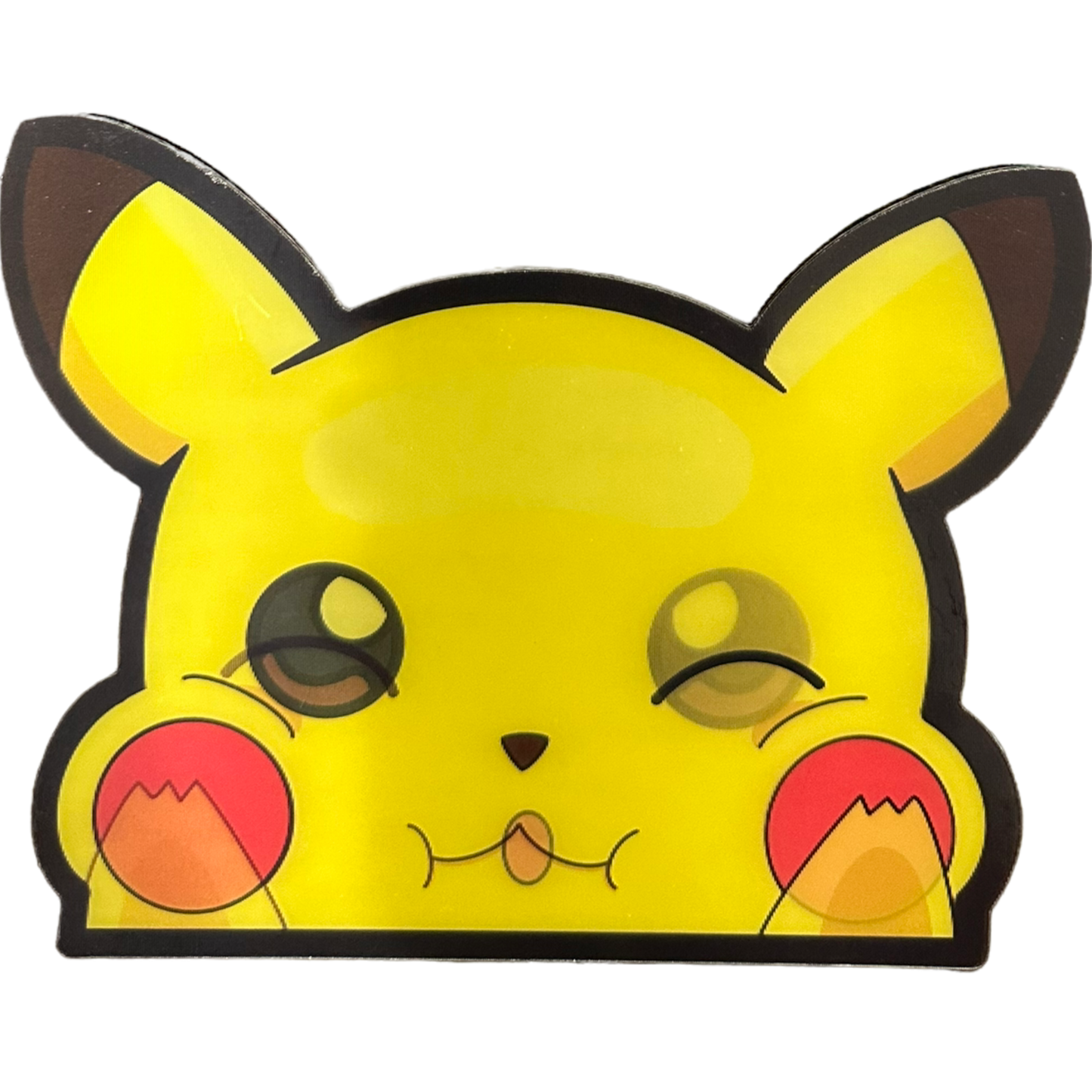 Pikachu Anime 3D Sticker