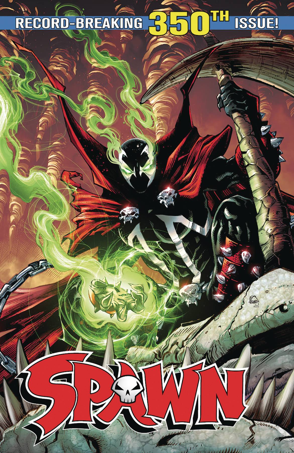 SPAWN #350  CVR C RYAN STEGMAN VAR