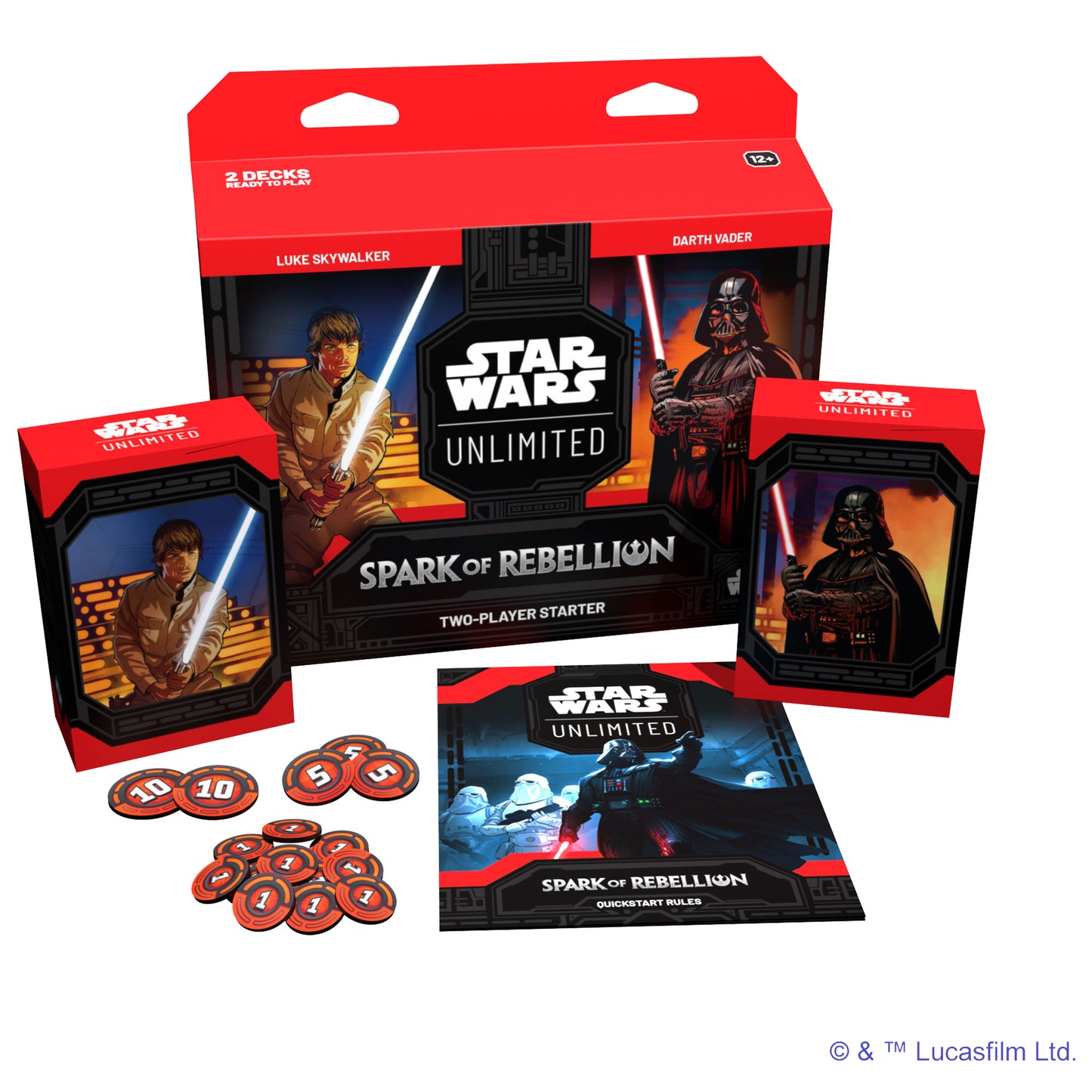 Star Wars: Unlimited - Spark of Rebellion Two-Player Starter Set