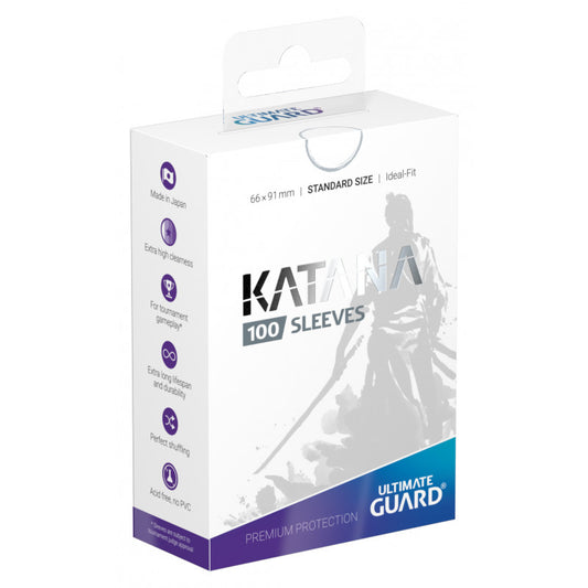 Ultimate Guard Sleeves Katana White 100-Count