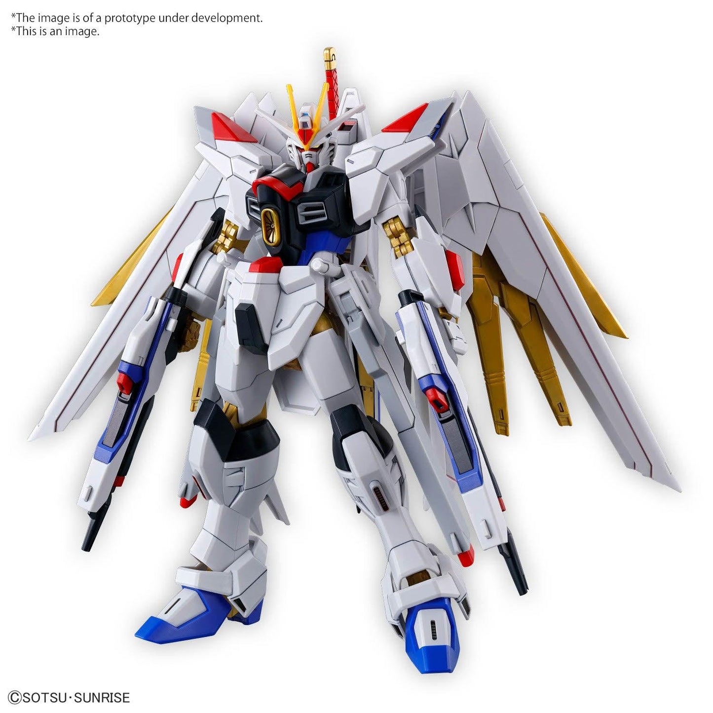 HGCE Might Strike Freedom Gundam Seed Gunpla model kit