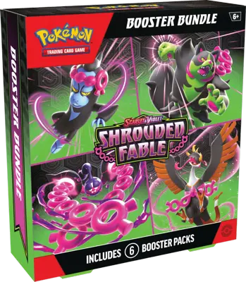 Pokemon Scarlet & Violet Shrouded Fable Booster Bundle