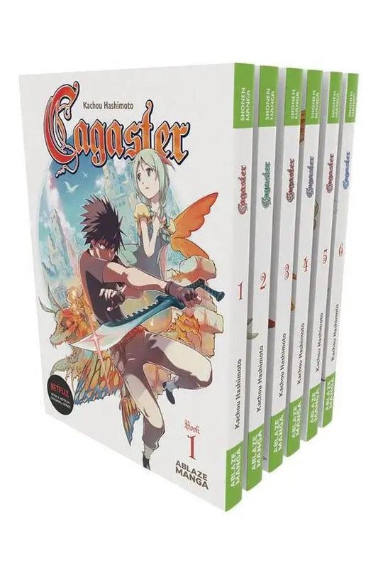 Cagaster Vols 1-6 Collected Set (Cagaster, 1-6) by Kachou Hasimoto