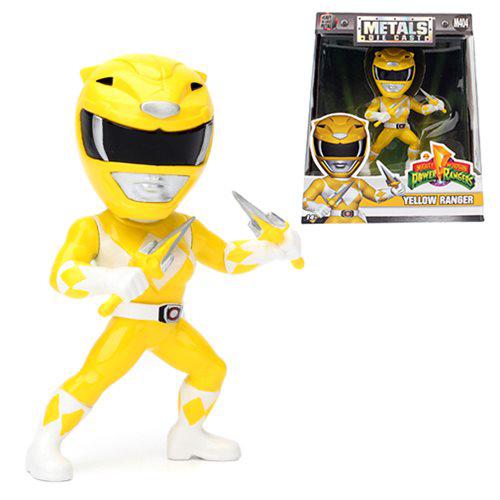 4" Metals Power Rangers: Yellow Ranger (M404)