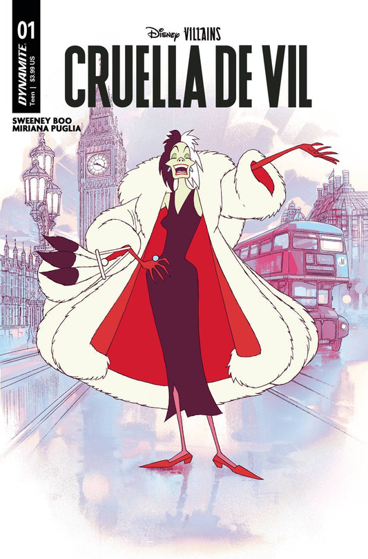 DISNEY VILLAINS CRUELLA DE VIL #1 CVR N 15 COPY FOC INCV MID