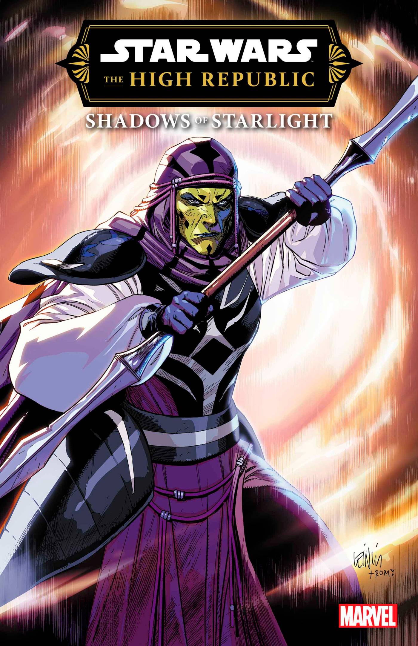 STAR WARS HIGH REPUBLIC SHADOWS OF STARLIGHT #4 YU VAR