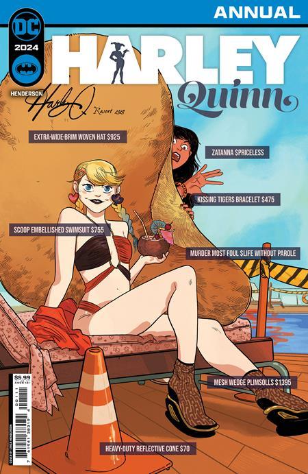 HARLEY QUINN 2024 ANNUAL #1 (ONE SHOT) CVR A ERICA HENDERSON